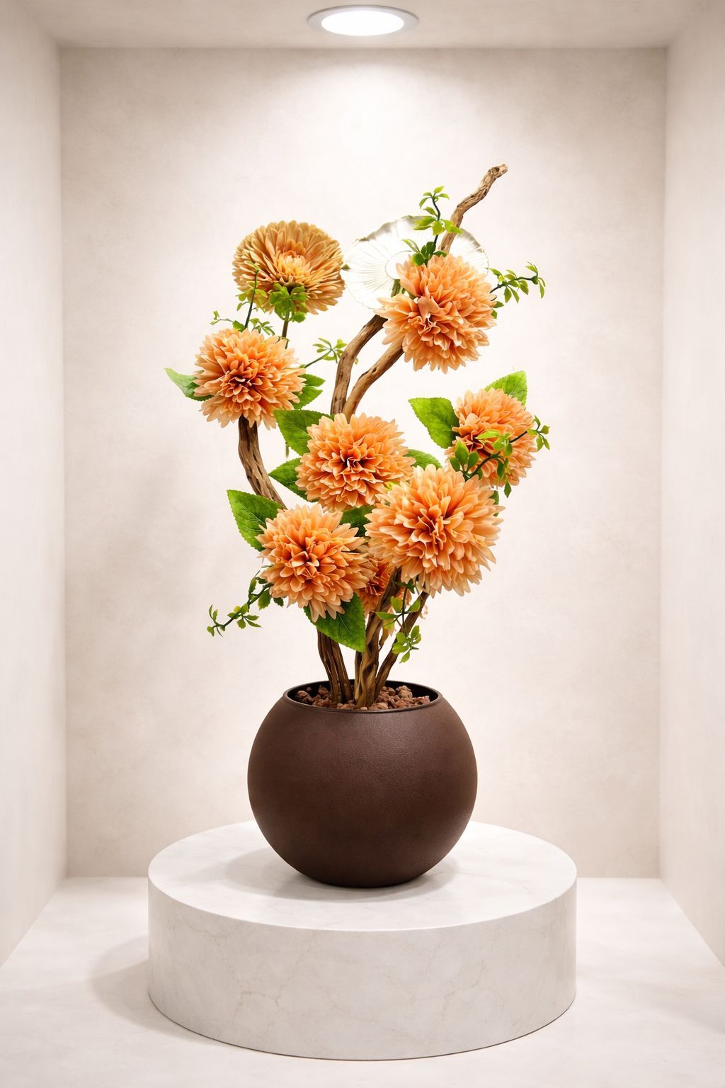 DEKORATİF ÇİÇEK ARANJMANI