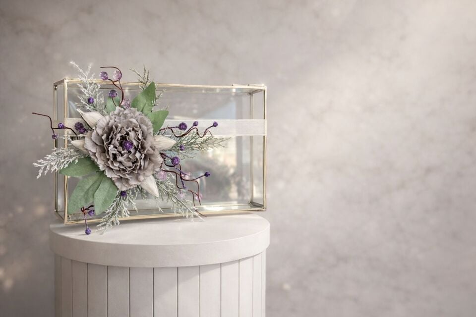 CAM ÇİKOLATA KUTUSU