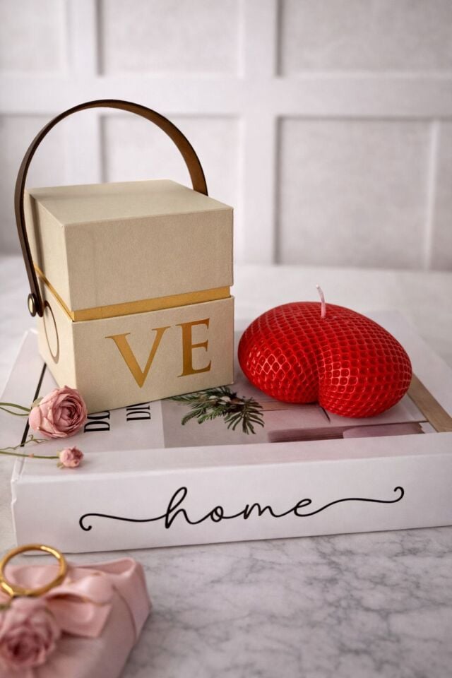 SEVGİLİLER GÜNÜ HEDİYE MUM